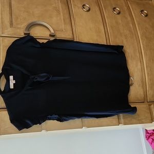 Loft XXL navy blue blouse
